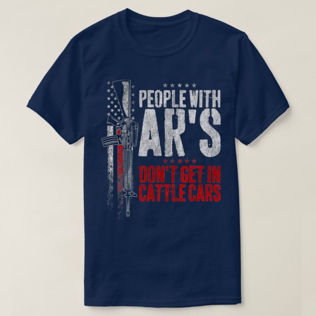 T-shirt Les gens qui ont des ratés n'entrent pas dans les  (Design devant)