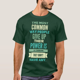 T-shirt Les gens qui renforcent la motivation positive