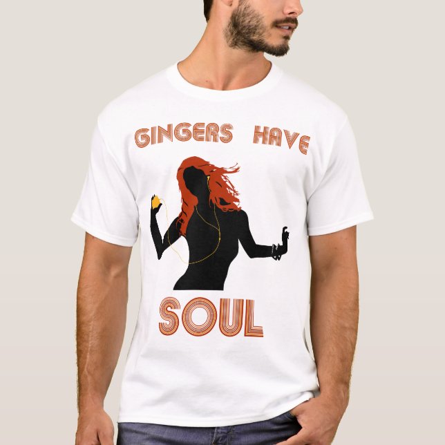 T-shirt Les gingembres femelles ont l'âme (Devant)