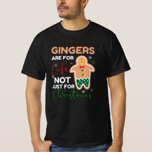T-shirt Les Gingers sont pour la vie Noël présent