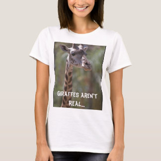 T-shirt Les girafes ne sont pas vraies….Les Anglais les