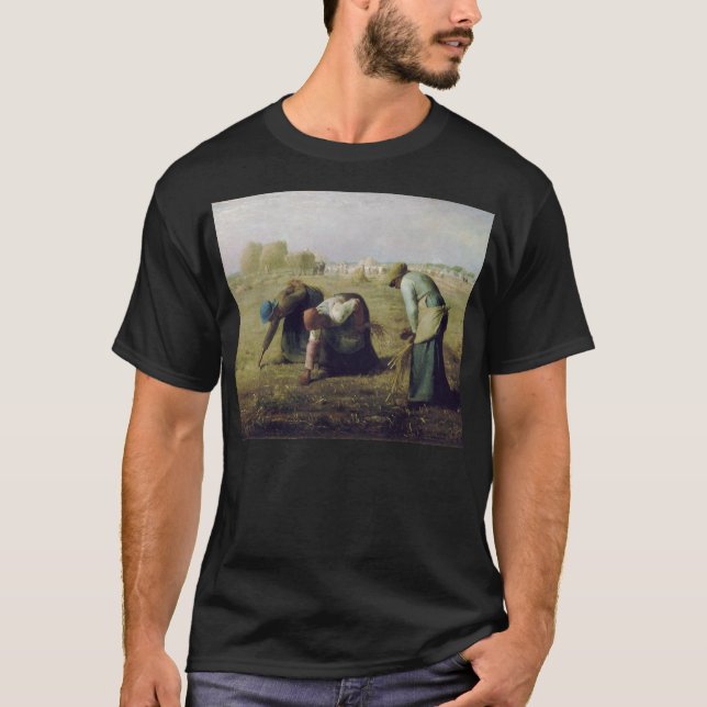 T-shirt Les glaneurs par le millet de Jean-François (Devant)