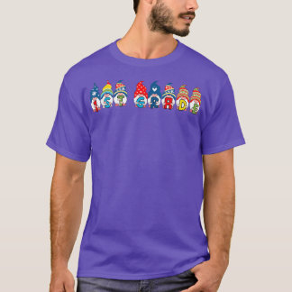 T-shirt Les Gnomies De 1E Année Retour À L'École Les Gnome