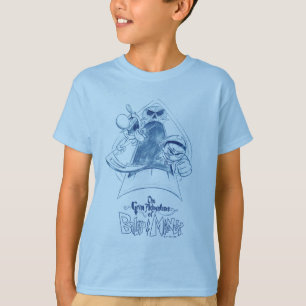 T-shirt Les Grandes Aventures de Billy & Mandy Sketch Art