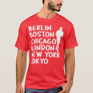 T-shirt Les grandes villes du Marathon