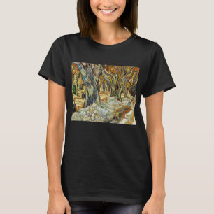 T-shirt Les Grands Arbres À Avion De Vincent Van Gogh