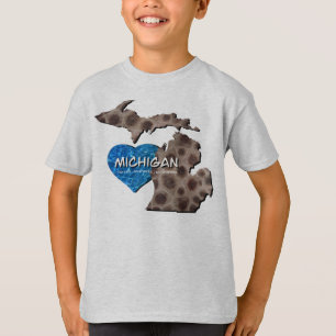 T-shirt Les Grands Lacs pas de sel, pas de requins, pas