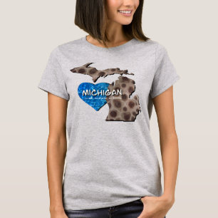 T-shirt Les Grands Lacs   pas de sel, pas de requins, pas 