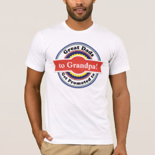 T-shirt Les grands papas obtiennent favorisés à la chemi