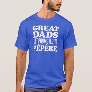 T-shirt Les grands papas ont promu le grand-père de