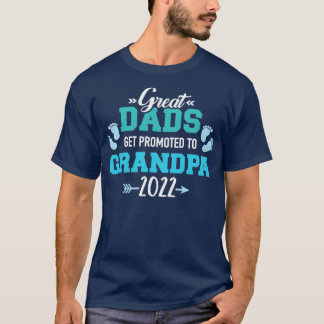 T-shirt Les grands papas sont promus à grand-père 2022