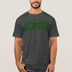 T-shirt Les grands papas sont promus à GRANDPA