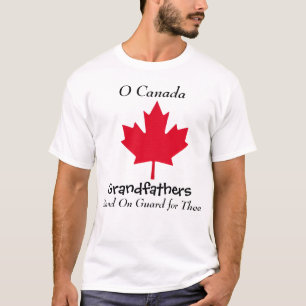 T-shirt Les grands-pères de la feuille d'érable du Canada 