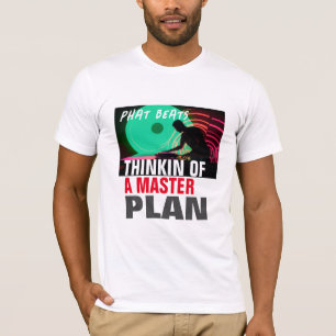 T-SHIRT LES GRAPHIQUES HIP HOP DES ANNÉES 90 BATTENT DJ GR