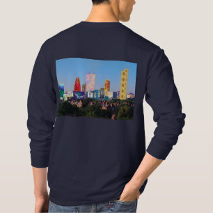 T-shirt Les gratte-ciels de Londres collage des mens aux t
