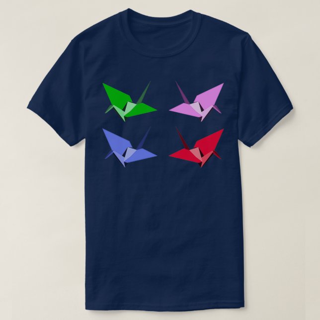 T-shirt Les grues (Design devant)