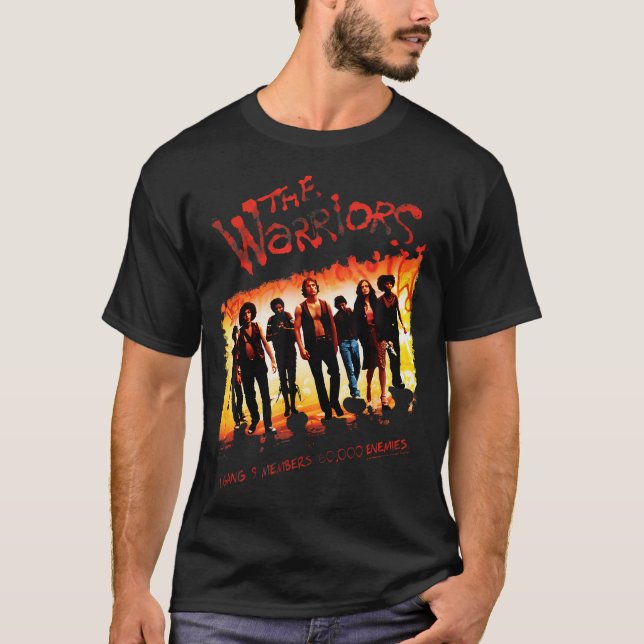 T-shirt Les guerriers d'un gang (Devant)