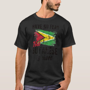 T-shirt Les Guyanais sont ici Guyana Drapeau Les racines g