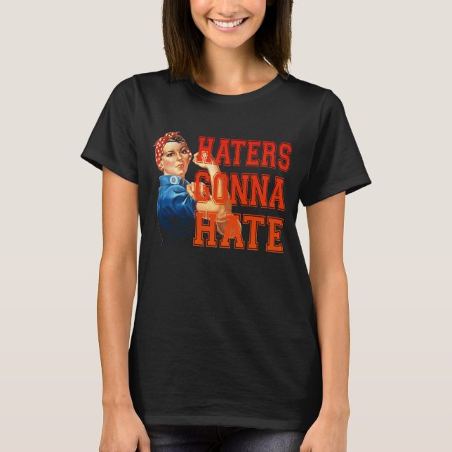 T-shirt Les haineux vont haïr (Devant)