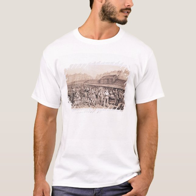 T-shirt Les Halles, 1855 (Devant)