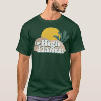 T-shirt Les Hautes Llamas Original Rétro Fan Art Design 2