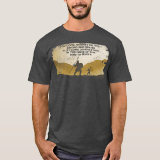 T-shirt Les héros de la Bible David et Goliath en détresse
