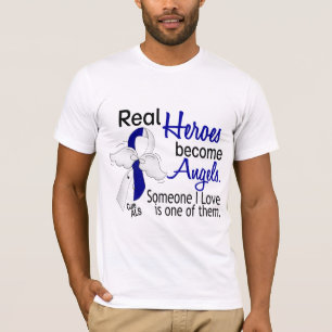 T-shirt Les héros deviennent SAL d'anges