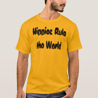 T-shirt Les hippies ordonnent le monde