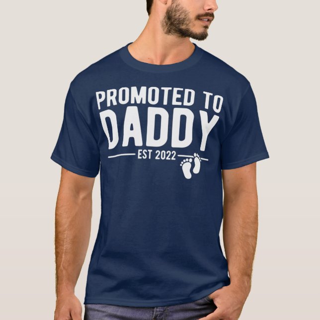 T-shirt Les hommes bientôt être papa bébé Révéler à nouvea (Devant)