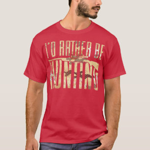 T-shirt Les Hommes Chasse Design Pour Hunter Stag Id Plutô