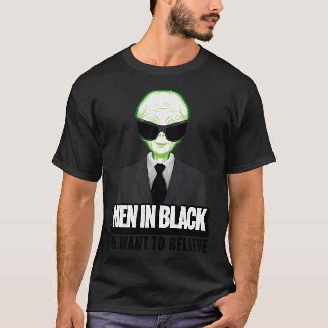 T-shirt Les Hommes De Blackwe Veulent Croire (Devant)