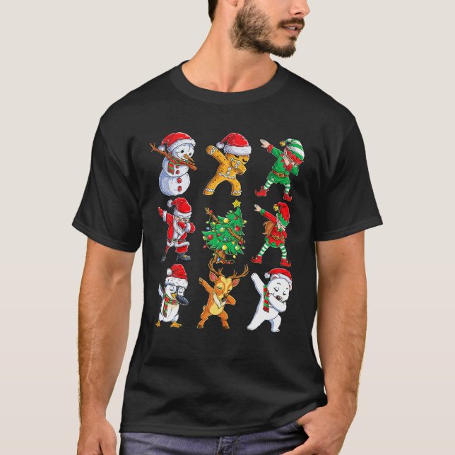 T-shirt Les Hommes de Noël (Devant)