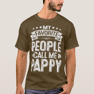 T-shirt Les Hommes Dérangés Mes Gens Préférés M'Appelent P