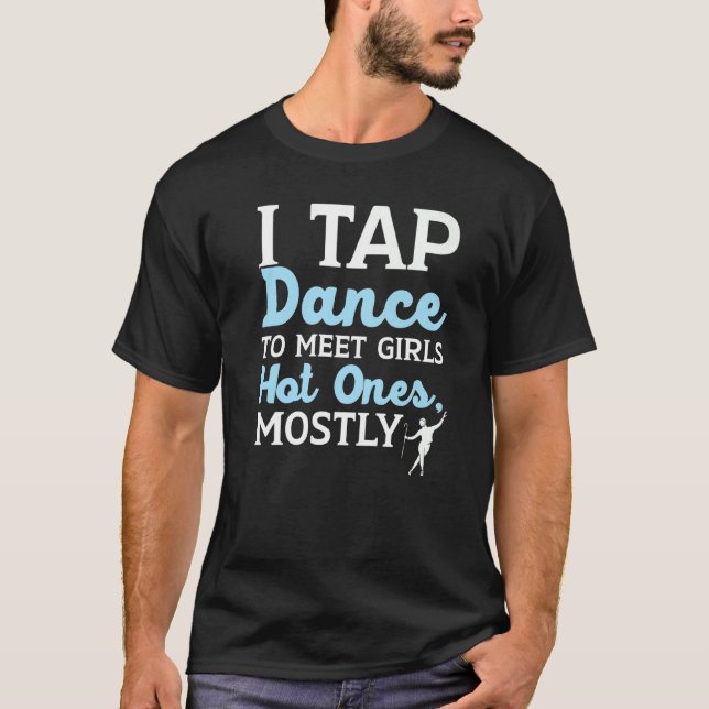 T-shirt Les Hommes J'Appuie La Danse Pour Rencontrer Les F (Devant)
