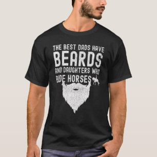 T-shirt Les Hommes Les Meilleurs Pères Ont Des Oreilles Et