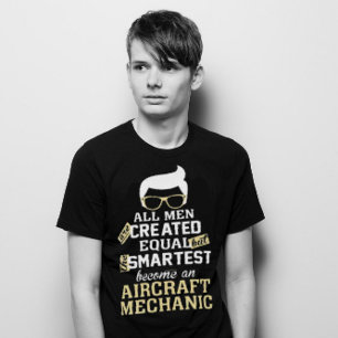 T-shirt Les hommes les plus intelligents deviennent mécani