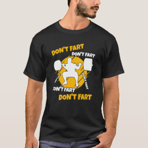 T-shirt Les hommes ne paniquent pas Poids Lifting Gym Work
