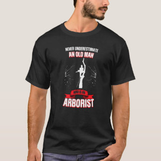 T-shirt Les Hommes Ne Sous-Estiment Jamais L'Homme Qui Est