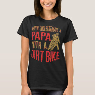 T-shirt Les Hommes Ne Sous-Estiment Jamais Un Papa Avec Un