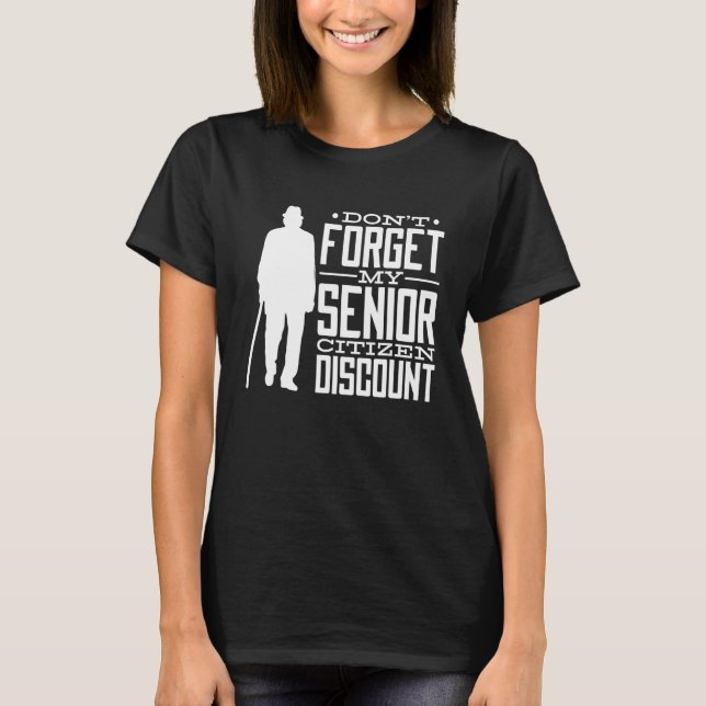 T-shirt Les Hommes N'Oublient Pas Ma Remise Senior (Devant)
