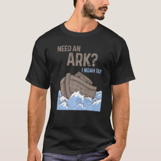 T-shirt Les hommes ont besoin d'une arche I Noé mec  Chrét