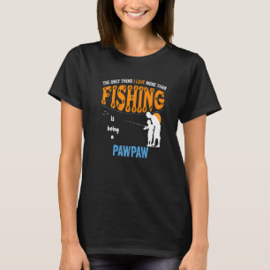 T-shirt Les hommes plus que l'amour pêche Pawpaw spécial g