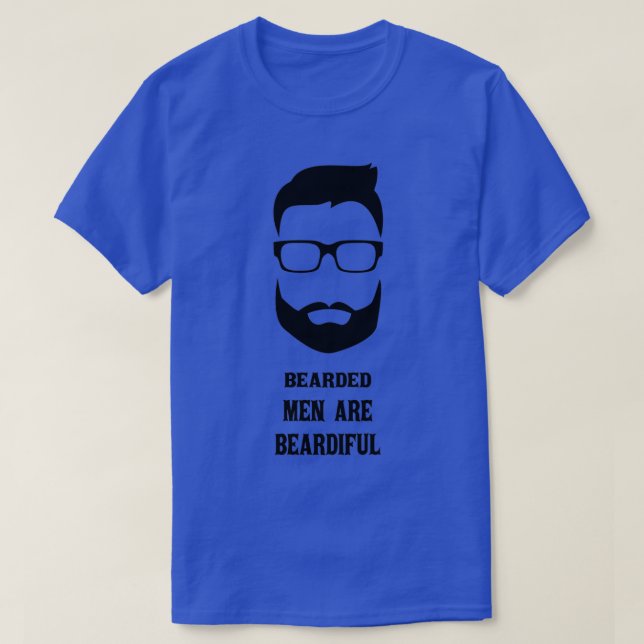 T-SHIRT LES HOMMES PORTÉS SONT MALHEUREUX (Design devant)