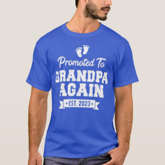 T-shirt Les hommes promus à grand-père à nouveau 2023 Bien