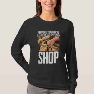 T-shirt Les Hommes Reculent Ou Je Te Transforme En Bois