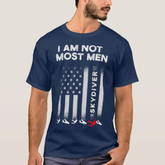 T-shirt Les hommes Skydiver Skydiver La plupart des hommes