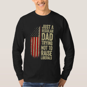 T-shirt Les hommes sont juste un papa normal qui essaie de