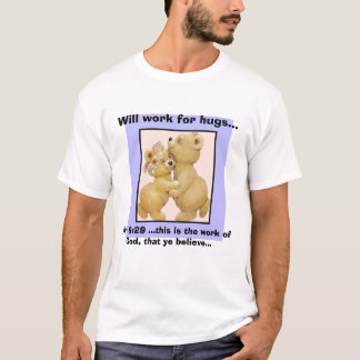 T-shirt les huggingteddies, fonctionneront pour des