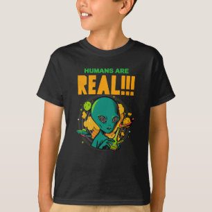 T-shirt Les humains sont VRAIS ! ! ! ! ! ! ! Illustrateur 
