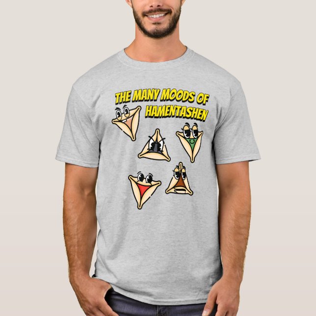 T-shirt Les humeurs de Hamentashen (Devant)